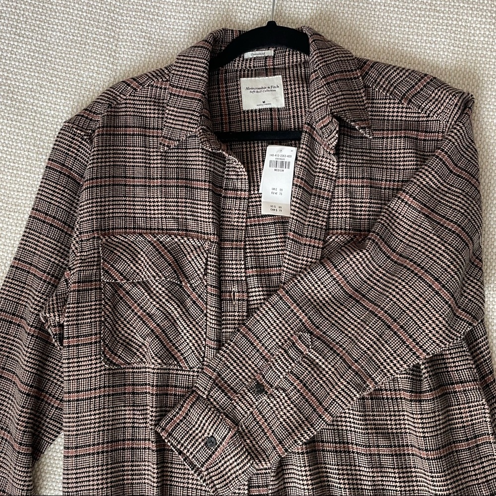 NWT Abercrombie shacket